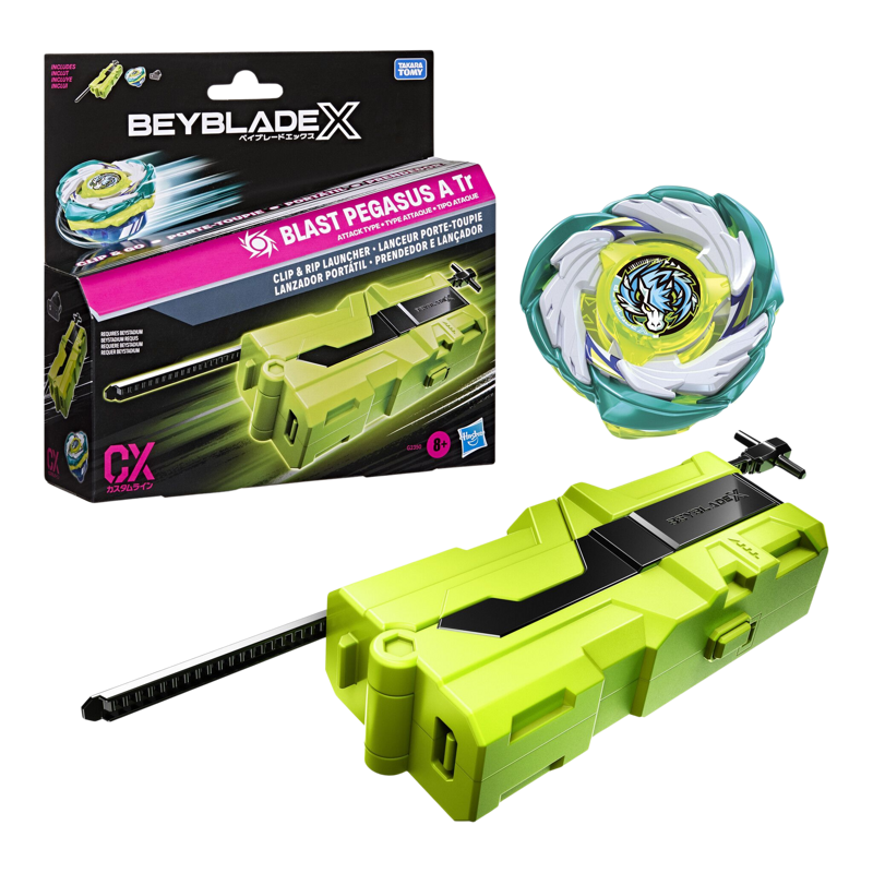 PEGASUS ORION 20cmフルレンジ リボンツィーター 国産古箱 Beyblade X Blast Pegasus A Tr Clip & Rip Launcher
