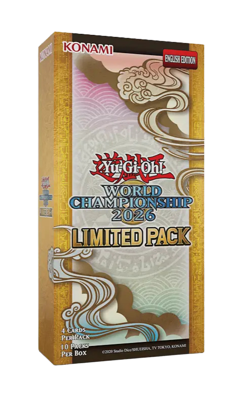 WORLD CHAMPIONSHIP 2026 LIMITED PACK 1箱 WCS 2026 Limited Pack | Yugioh Booster Boxes | Free UK Shipping