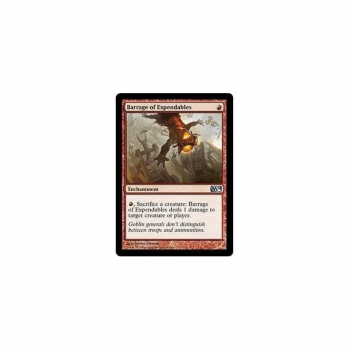 Barrage of Expendables : MAGIC 2014 127/249 - Magic the Gathering Single Card
