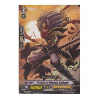 Knight of Silence Gallatin : TD01-004 - Cardfight!! Vanguard Single Card