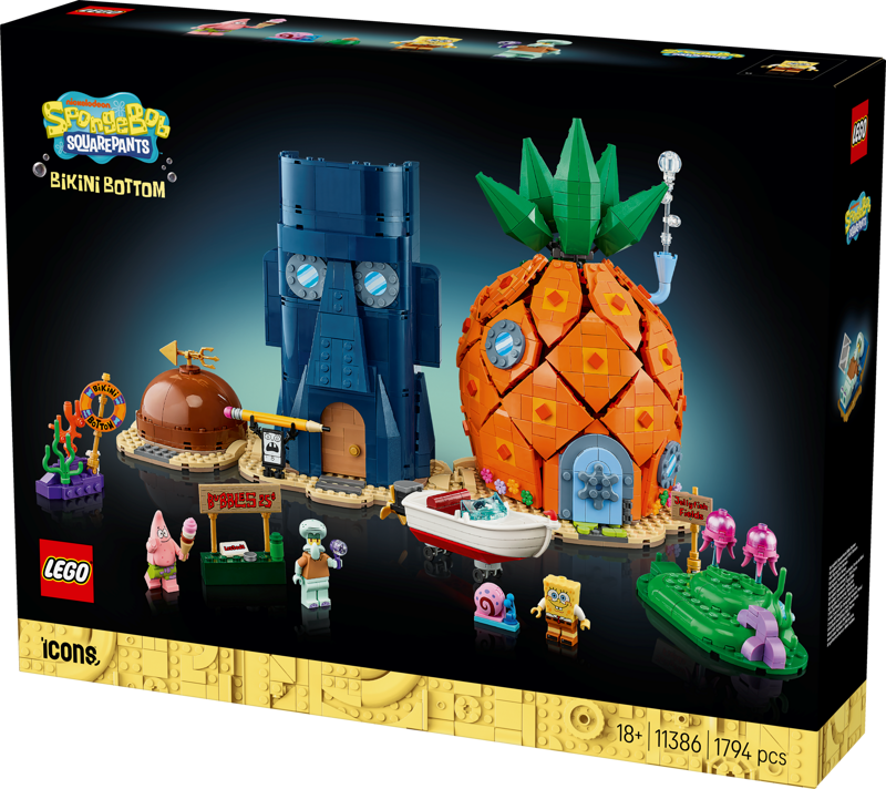 Technic Icons | SpongeBob SquarePants: Bikini Bottom | 11386