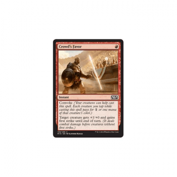 Crowd's Favor : MAGIC 2015 138/269 - Magic the Gathering Single Card
