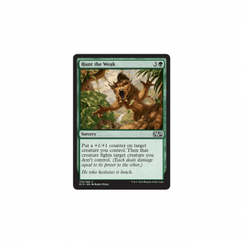Hunt the Weak : MAGIC 2015 179/269 - Magic the Gathering Single Card