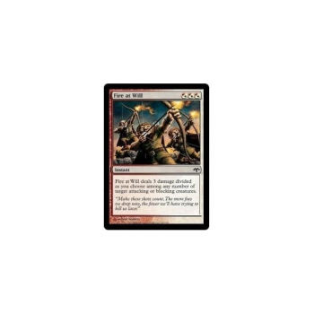 Fire at Will : EVENTIDE 140/180 - Magic the Gathering Single Card