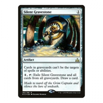 Magic the Gathering PROMOTIONAL PRERELEASE Single Card : #474 Silent Gravestone