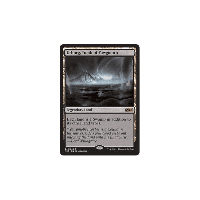 Magic the Gathering [122] MAGIC 2015 Single Card - 248/269 : Urborg, Tomb  of Yawgmoth | Chaos Cards
