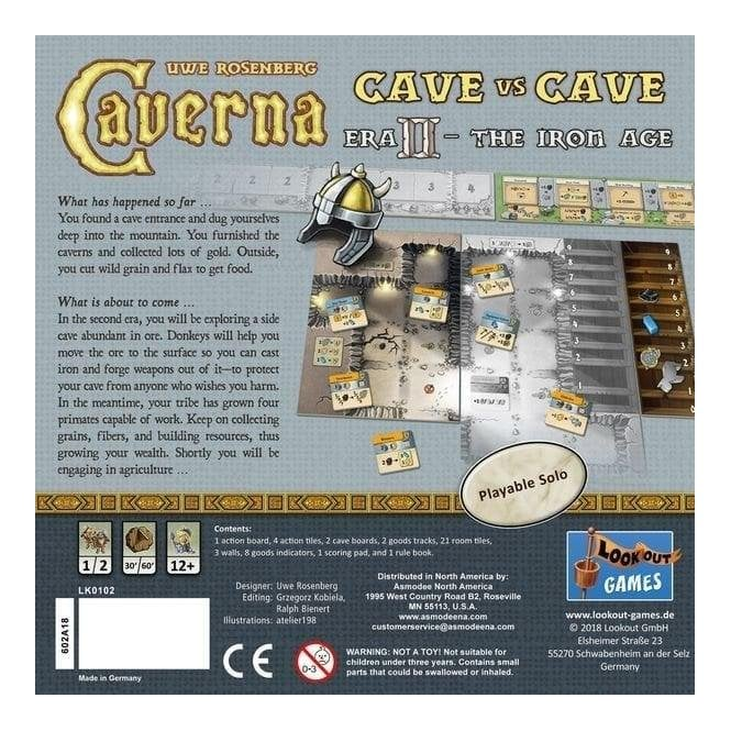 Caverna Cave vs Cave Iron Age Era Chaos Cards