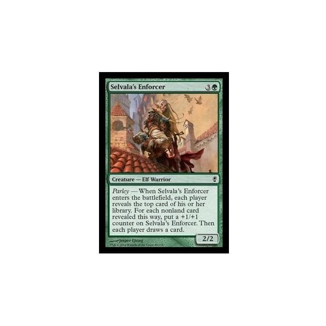 Magic the Gathering [121] CONSPIRACY Single Card - 040/210 : Selvala's  Enforcer | Chaos Cards