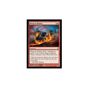 Wrap in Flames : CONSPIRACY 158/210 - Magic the Gathering Single Card