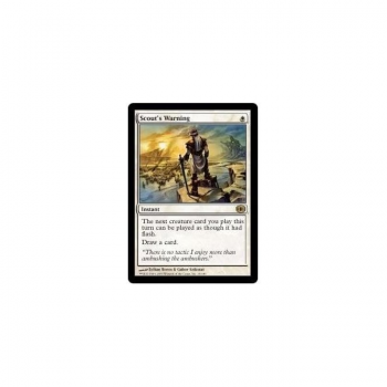 Scout's Warning (FOIL) : FUTURE SIGHT 016/180 - Magic the Gathering Single Card