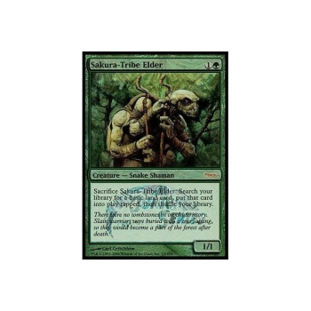 Magic the Gathering PROMOTIONAL JUNIOR SERIES Single Card : #001 Sakura-Tribe Elder
