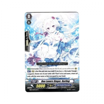 Duo Lovers' Singer, Darling (White) : EB10-027 - Cardfight!! Vanguard Single Card
