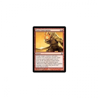 Flash Conscription (FOIL) : RAVNICA: CITY OF GUILDS 124/306 - Magic the Gathering Single Card