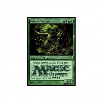 Magic the Gathering PROMOTIONAL RELEASE Single Card : #005 Force of Nature