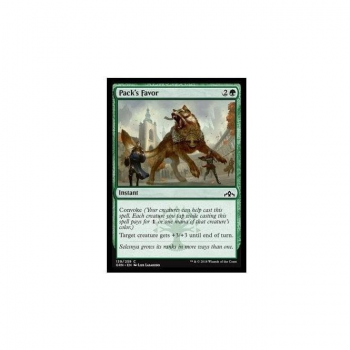Pack's Favor : GUILDS OF RAVNICA 139/259 - Magic the Gathering Single Card