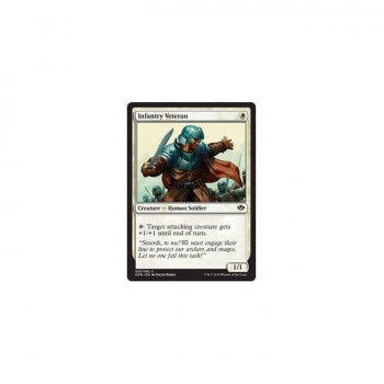 Infantry Veteran : DUEL DECKS: SPEED VS. CUNNING 03/82 - Magic the Gathering Single Card
