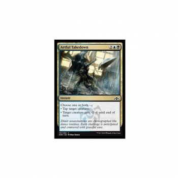 Artful Takedown : GUILDS OF RAVNICA 151/259 - Magic the Gathering Single Card