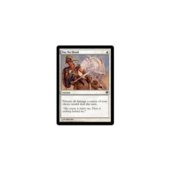 Pay No Heed : DUEL DECKS: HEROES VS MONSTERS 19/81 - Magic the Gathering Single Card