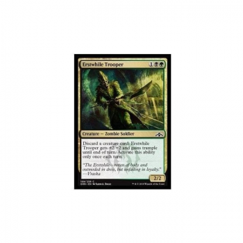 Erstwhile Trooper : GUILDS OF RAVNICA 169/259 - Magic the Gathering Single Card