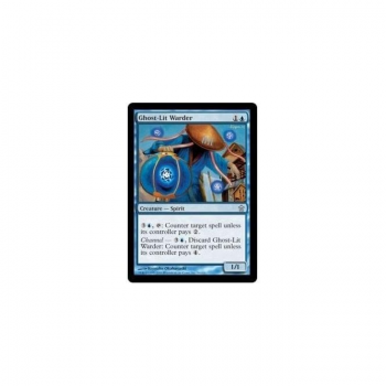 Ghost-Lit Warder : SAVIORS OF KAMIGAWA 039/165 - Magic the Gathering Single Card