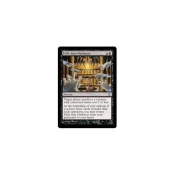 Exile into Darkness : SAVIORS OF KAMIGAWA 067/165 - Magic the Gathering Single Card