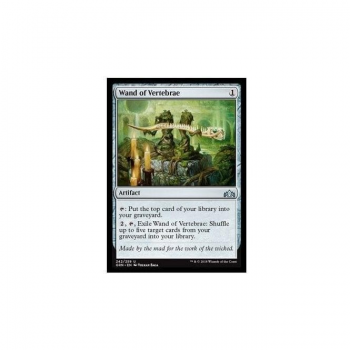 Wand of Vertebrae : GUILDS OF RAVNICA 242/259 - Magic the Gathering Single Card