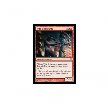 Wild Celebrants : THEROS 147/249 - Magic the Gathering Single Card
