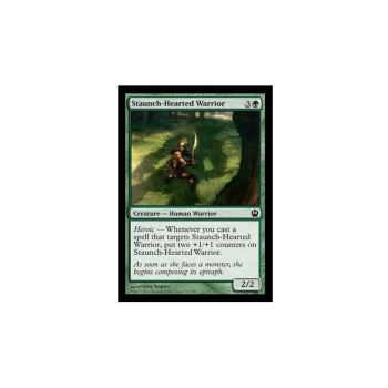 Staunch-Hearted Warrior : THEROS 179/249 - Magic the Gathering Single Card