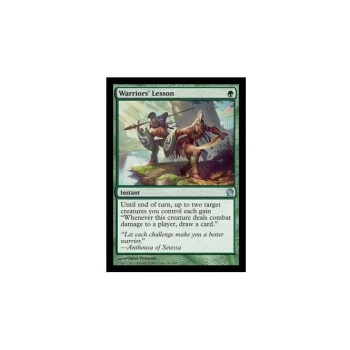 Warrior's Lesson : THEROS 184/249 - Magic the Gathering Single Card