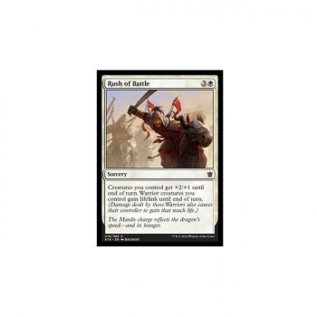 Rush of Battle : KHANS OF TARKIR 019/269 - Magic the Gathering Single Card