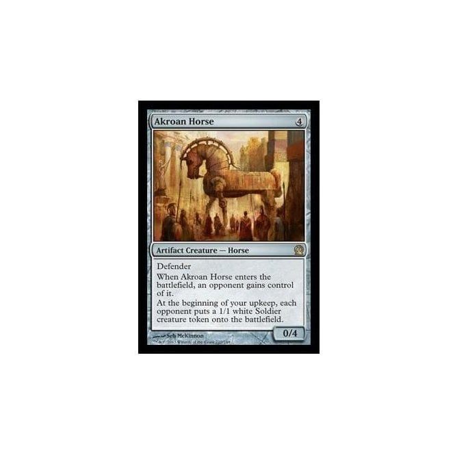 Magic the Gathering [115] THEROS Single Card - 210/249 : Akroan Horse |  Chaos Cards