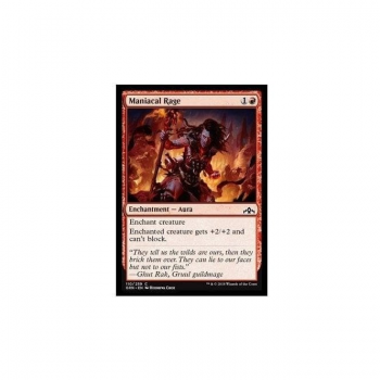 Maniacal Rage : GUILDS OF RAVNICA 110/259 - Magic the Gathering Single Card