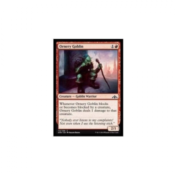 Ornery Goblin : GUILDS OF RAVNICA 112/259 - Magic the Gathering Single Card