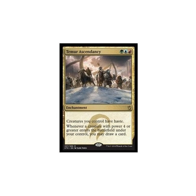 Temur Ascendancy : KHANS OF TARKIR 207/269 - Magic the Gathering Single Card