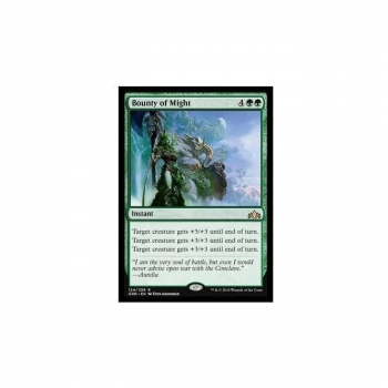 Bounty of Might : GUILDS OF RAVNICA 124/259 - Magic the Gathering Single Card