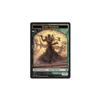 Spirit Warrior (TOKEN) : KHANS OF TARKIR TOKEN 10/13 - Magic the Gathering Single Card