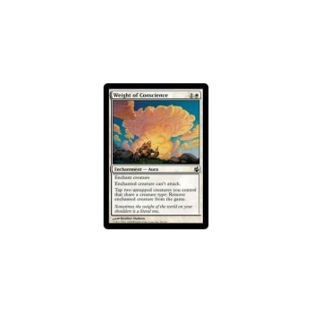 Weight of Conscience : MORNINGTIDE 028/150 - Magic the Gathering Single Card