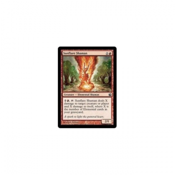 Sunflare Shaman : MORNINGTIDE 108/150 - Magic the Gathering Single Card