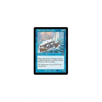 Saprazzan Outrigger : MERCADIAN MASQUES 101/350 - Magic the Gathering Single Card