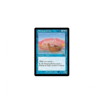 Stinging Barrier : MERCADIAN MASQUES 107/350 - Magic the Gathering Single Card
