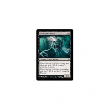 Raving Oni-Slave : SAVIORS OF KAMIGAWA 086/165 - Magic the Gathering Single Card