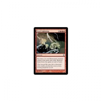 Feral Lightning : SAVIORS OF KAMIGAWA 097/165 - Magic the Gathering Single Card