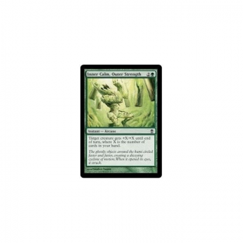 Inner Calm, Outer Strength : SAVIORS OF KAMIGAWA 133/165 - Magic the Gathering Single Card