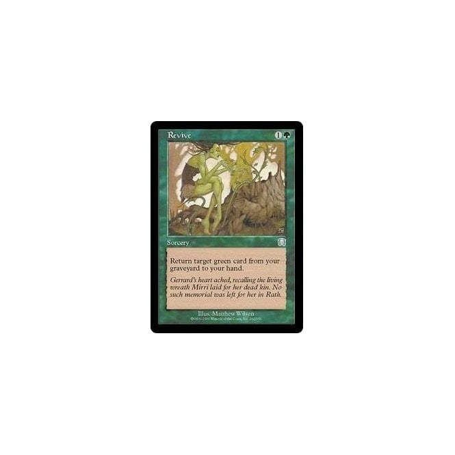 Magic the Gathering [031] MERCADIAN MASQUES Single Card (FOIL) - 262/350 :  Revive | Chaos Cards
