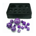 Bescon Complete Set of Polyhedrical Dice (13 pcs) : Purple - Image 2