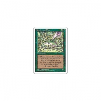 Carnivorous Plant : FOURTH EDITION 046/378 - Magic the Gathering Single Card