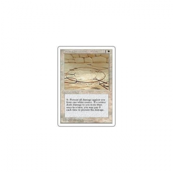 Circle of Protection: White : FOURTH EDITION 058/378 - Magic the Gathering Single Card