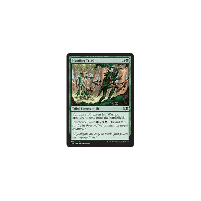 Hunting Triad COMMANDER 2014 200/337 Magic the Gathering Single Card