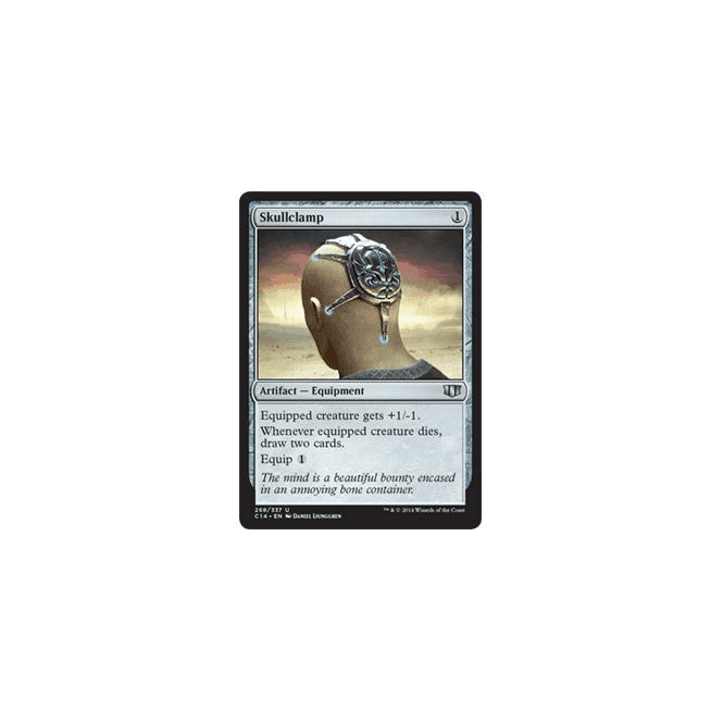 Skullclamp COMMANDER 2014 268/337 Magic the Gathering Single Card