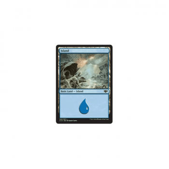 Island : COMMANDER 2014 323/337 - Magic the Gathering Single Card